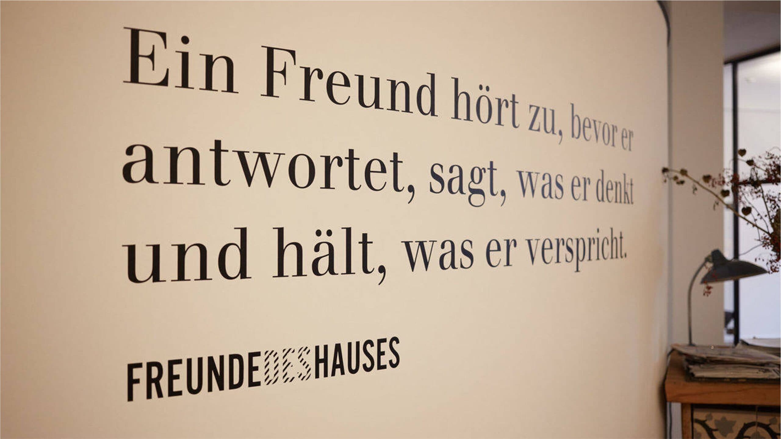 Arbeiten bei Freunde des Hauses – Die Kreativagentur stellt sich vor